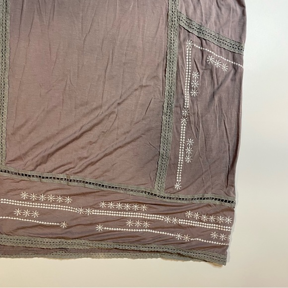 POL| boho dress |butterfly sleeves| tribal |embroidered| SZ Medium - Picture 15 of 15